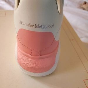 Alexander McQueen Sneakers size 39 white and pink/ Special Edition